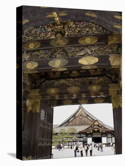 Gateway to Nijo Castle, Kyoto, Japan-Richardson Rolf-Premier Image Canvas