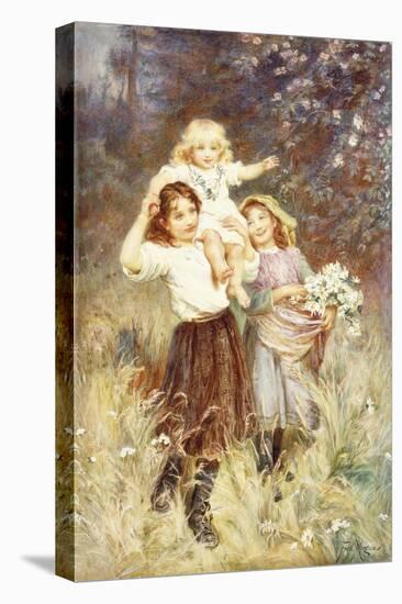 Gathering Flowers-Frederick Morgan-Premier Image Canvas