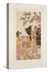 Gathering Persimmons (Colour Woodblock Print)-Kitagawa Utamaro-Premier Image Canvas