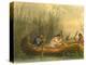 Gathering Wild Rice, 1853-Seth Eastman-Premier Image Canvas