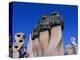 Gaudi Architecture, Casa Mila, La Pedrera House, Catalunya (Catalonia) (Cataluna), Spain-Gavin Hellier-Premier Image Canvas