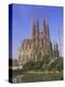 Gaudi Church Architecture, La Sagrada Familia, Barcelona, Catalunya (Catalonia) (Cataluna), Spain-Gavin Hellier-Premier Image Canvas