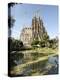 Gaudi's Cathedral of La Sagrada Familia, still under construction, UNESCO World Heritage Site, Barc-Tony Waltham-Premier Image Canvas