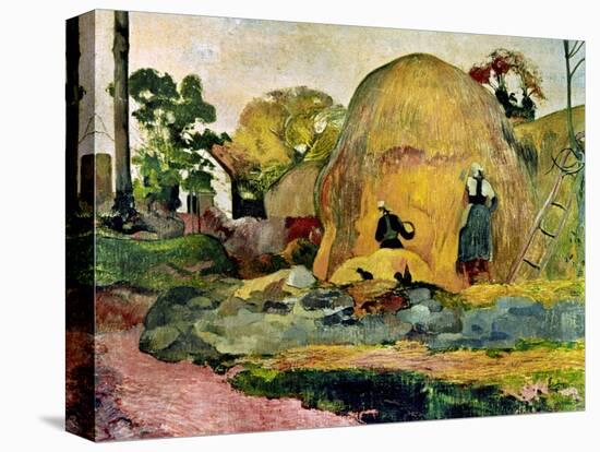 Gauguin: Haystacks, 1889-Paul Gauguin-Premier Image Canvas