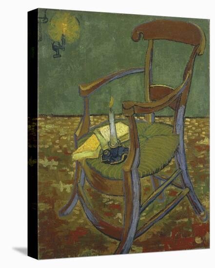 Gauguin’s Chair, 1888-Vincent van Gogh-Stretched Canvas