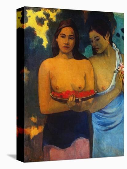 Gauguin: Two Women, 1899-Paul Gauguin-Premier Image Canvas
