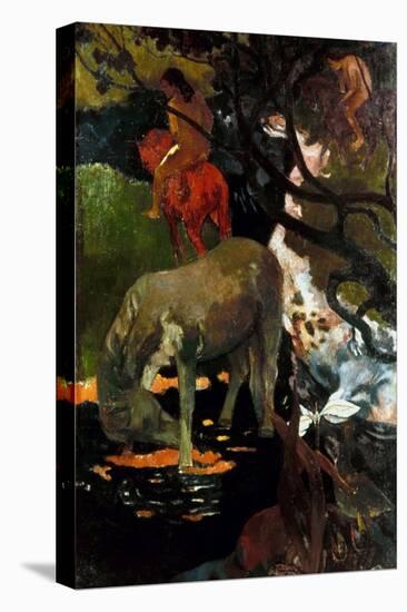 Gauguin: White Horse, 1898-Paul Gauguin-Premier Image Canvas