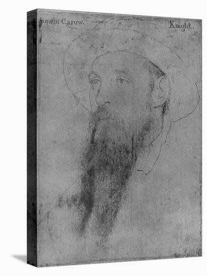 'Gavin Carew', c1532-1543 (1945)-Hans Holbein the Younger-Premier Image Canvas