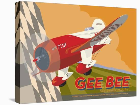 Gee Bee-David Grandin-Stretched Canvas