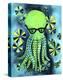 Geeky Octopus-My Zoetrope-Stretched Canvas