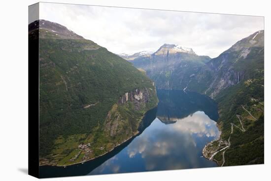 Geirangerfjord, Western Fjords, Norway-Peter Adams-Premier Image Canvas