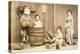 Geishas Bathing, circa 1880s-English Photographer-Premier Image Canvas