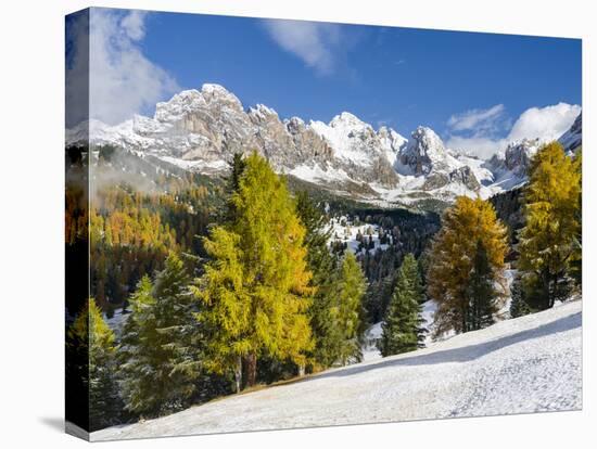 Geisler Mountain Range, Odle in the Dolomites, Groeden Valley, Val Gardena, South Tyrol, Alto Adige-Martin Zwick-Premier Image Canvas