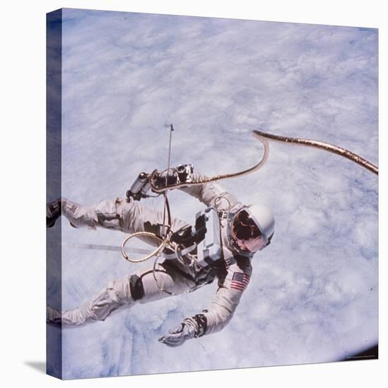 Gemini 4 Astronaut Edward H. White II Floating in Space During First American Spacewalk-James A^ Mcdivitt-Premier Image Canvas
