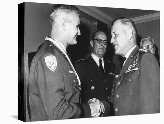 Gen. Creighton Abrams Replaced Gen. William Westmoreland as U.S. Commander in Vietnam in June 1968-null-Stretched Canvas