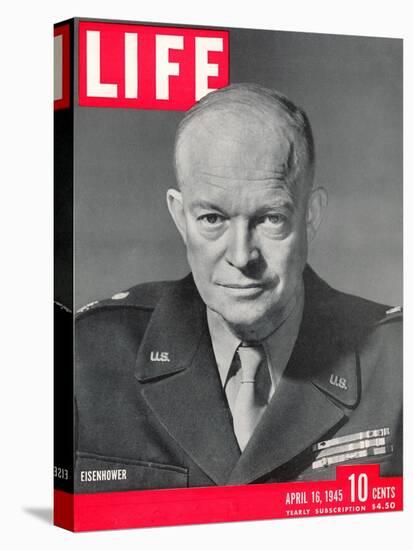 Gen. Dwight D. Eisenhower., April 16, 1945-David Scherman-Premier Image Canvas