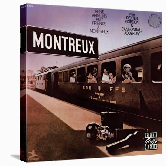 Gene Ammons and Friends in Montreux-null-Stretched Canvas