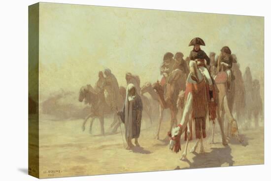 General Bonaparte with His Military Staff in Egypt, 1863-Jean Leon Gerome-Premier Image Canvas