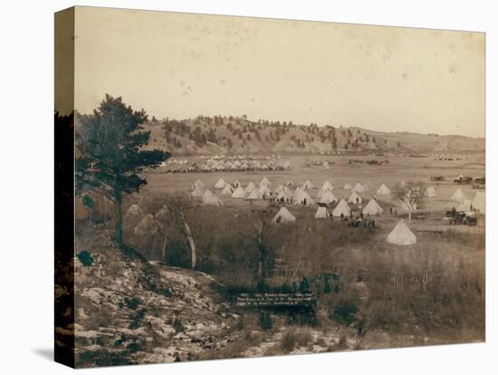 General Brook's Camp near Pine Ridge, 1891-John C. H. Grabill-Premier Image Canvas