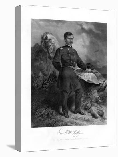 General Gb Mcclellan, American Civil War Major General, 1862-1867-Felix Octavius Carr Darley-Premier Image Canvas