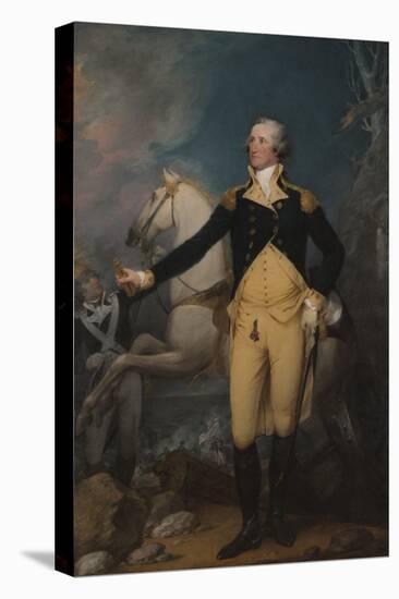 General George Washington at Trenton, 1792-John Trumbull-Premier Image Canvas
