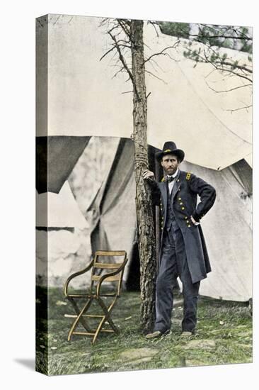 General Grant at His Headquarters after the Battle of Cold Harbor, 1864-null-Premier Image Canvas