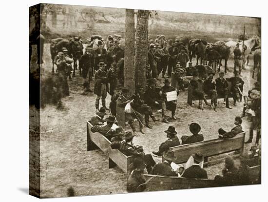 General Grant's Council of War, 1864-Mathew Brady-Premier Image Canvas