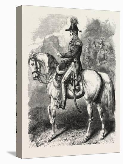 General Simpson, Commander of the British Army before Sebastopol. the Crimean War, 1855,-null-Premier Image Canvas