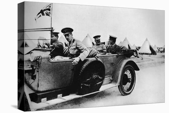 'General Sir John Maxwell, commander of Egyptian troops, motoring through one of the camps', 1915-Unknown-Premier Image Canvas