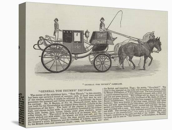 General Tom Thumb's Carriage-null-Premier Image Canvas