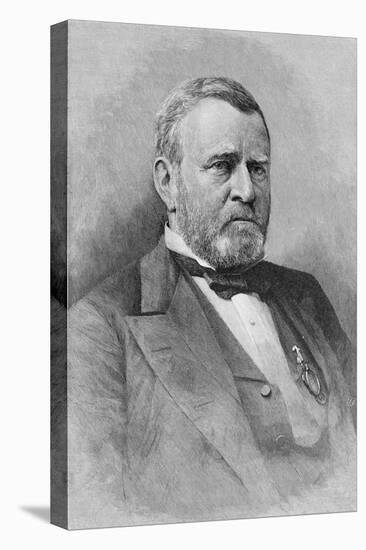 General Ulysses Simpson Grant, Engraved from a Photograph, Illustration from 'Battles and Leaders…-Mathew Brady-Premier Image Canvas