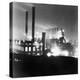 General View Industrial Plant at Night-Philip Gendreau-Premier Image Canvas