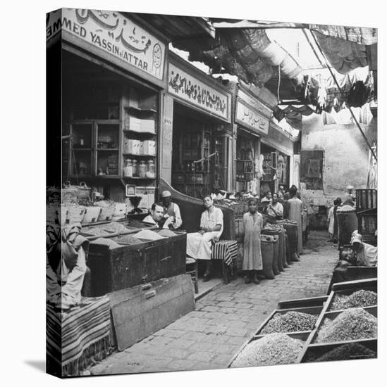 General View of Bazaar Quarter-Bob Landry-Premier Image Canvas