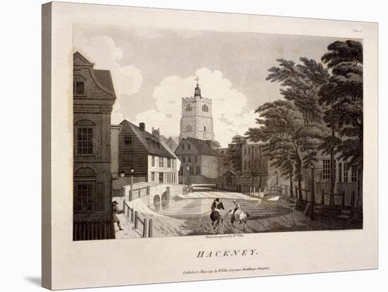 General View of Hackney, London, 1791-William Ellis-Premier Image Canvas