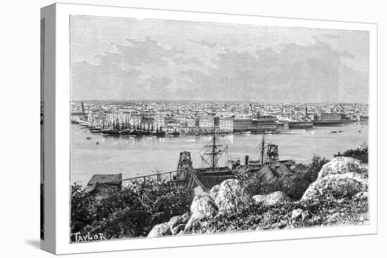 General View of Havana, Taken from Casablanca, C1890-A Kohl-Premier Image Canvas