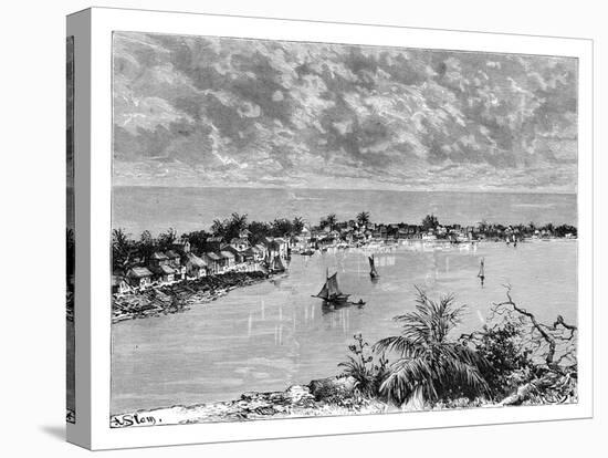 General View of Hopetown, Abaco Island, C1890-A Kohl-Premier Image Canvas