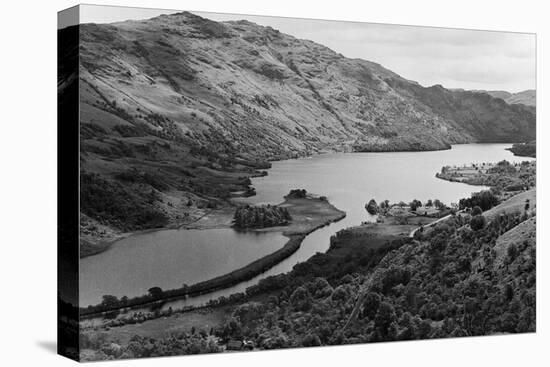 General View of Loch Lomond in Central Scotland. Circa 1952-Staff-Premier Image Canvas