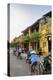 General view of shop houses and bicycles in Hoi An, Vietnam, Indochina, Southeast Asia, Asia-Alex Robinson-Premier Image Canvas