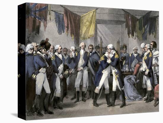 General Washington's Farewell to His Officers after the Revolutionary War, Fraunces Tavern-null-Premier Image Canvas