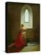 Genevieve of Brabant Baptising Her Son in Prison-Jean Baptiste Mallet-Premier Image Canvas