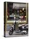 Genovese Coffee and Vespa, Little Collins Street, Melbourne, Victoria, Australia-David Wall-Premier Image Canvas