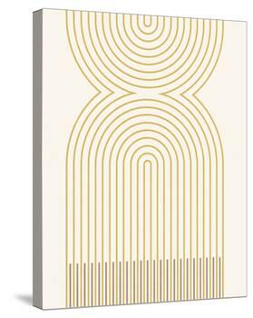 Genthin - Golden-Maja Gunnarsdottir-Stretched Canvas