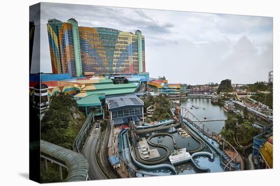 Genting highlands, fun fair in the middle of the jungle in Malaysia-Rasmus Kaessmann-Premier Image Canvas