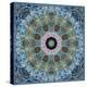 Gentle Blue Frosted Leafes in the Forest Mandala-Alaya Gadeh-Premier Image Canvas