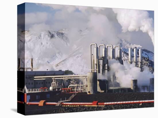 Geo-Thermal Power Plant, Svartsengi, Iceland-Kim Hart-Premier Image Canvas