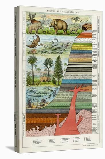 Geology and Palaeontology, C1880-null-Premier Image Canvas
