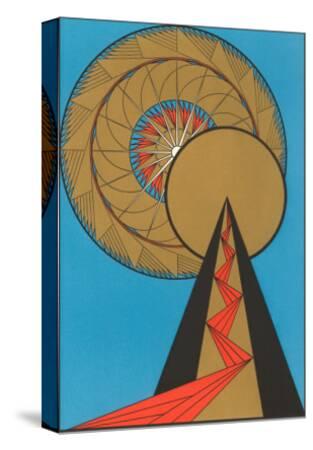 'Geometric Art Deco' Art Print | Art.com