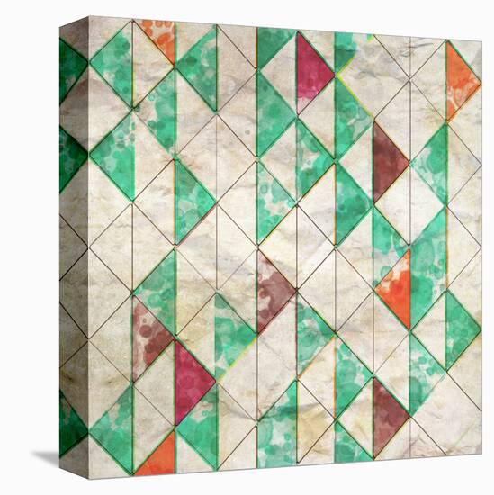 Geometric Color Shape XIII-null-Stretched Canvas