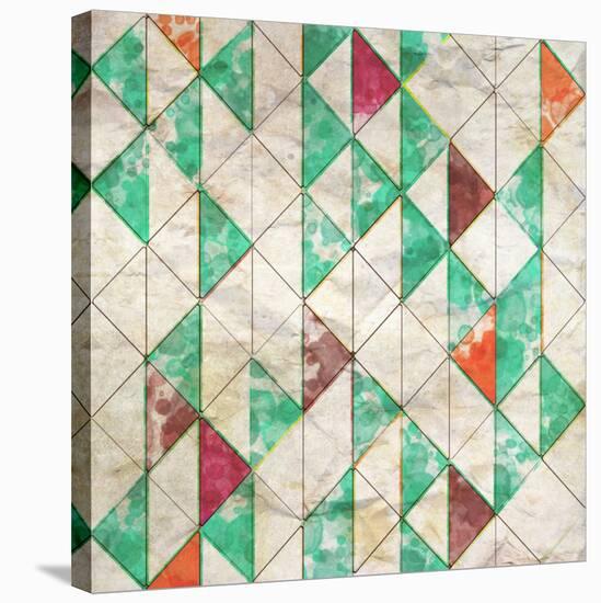 Geometric Color Shape XIII-null-Stretched Canvas