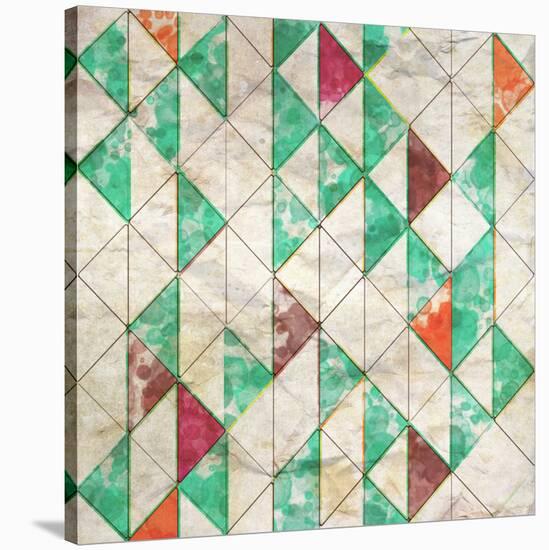 Geometric Color Shape XIII-null-Stretched Canvas